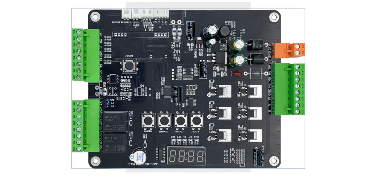 黑色主板直流无刷道闸控制器使用说明书